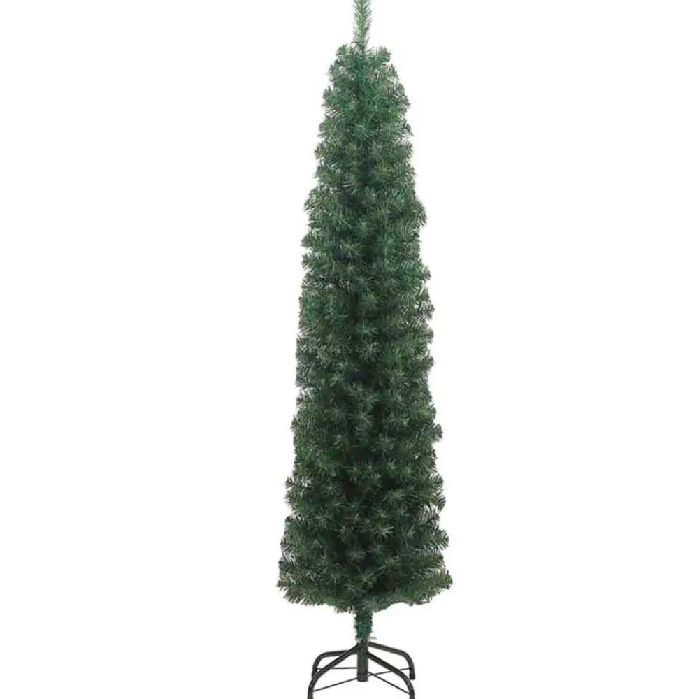 vidaXL Árbol de Navidad artificial 180 cm PVC, Acero y Plástico Verde Online