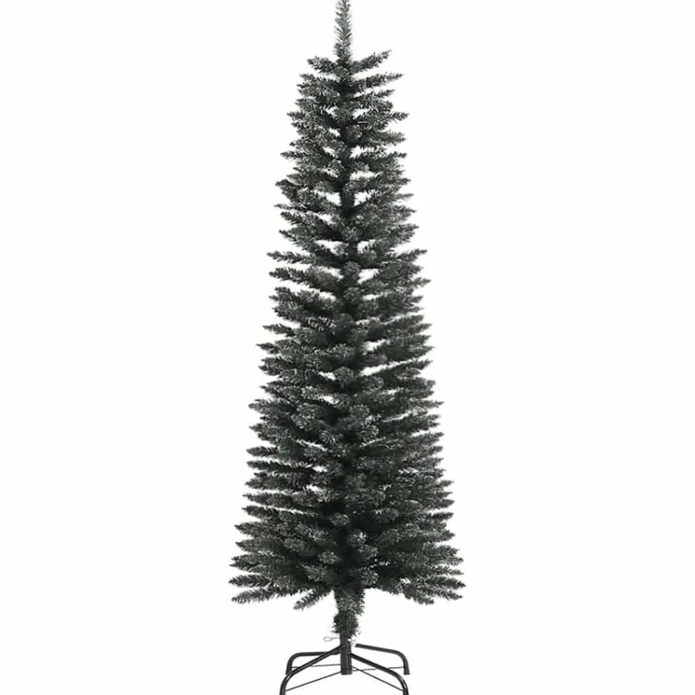 vidaXL Árbol de Navidad artificial Verde 120 cm PVC, Plástico y Acero Outlet