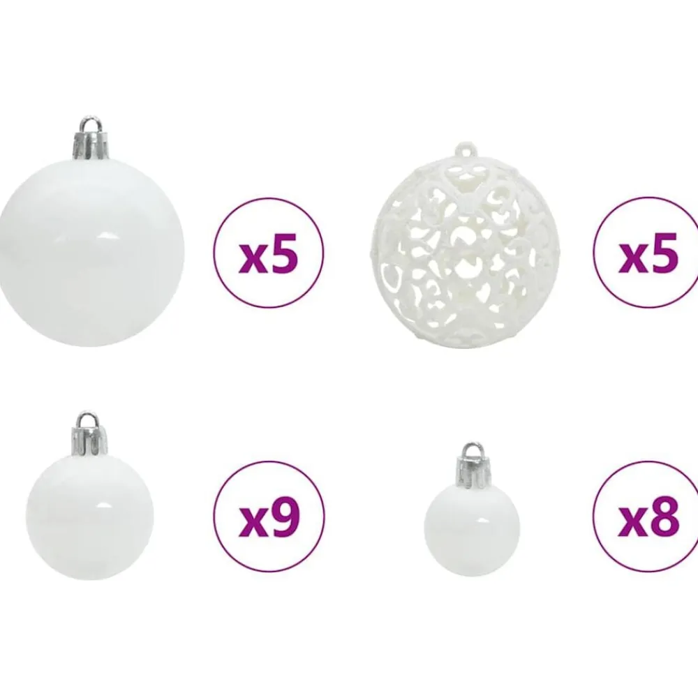 vidaXL Decoración-Árbol de Navidad Artificial Nevado con Luz LED Verde y 150 cm
