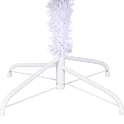 vidaXL Árbol de Navidad artificial con 300 LED 180 cm PVC y Acero Lila Hot