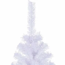 vidaXL Árbol de Navidad artificial con 300 LED 180 cm PVC y Acero Lila Hot