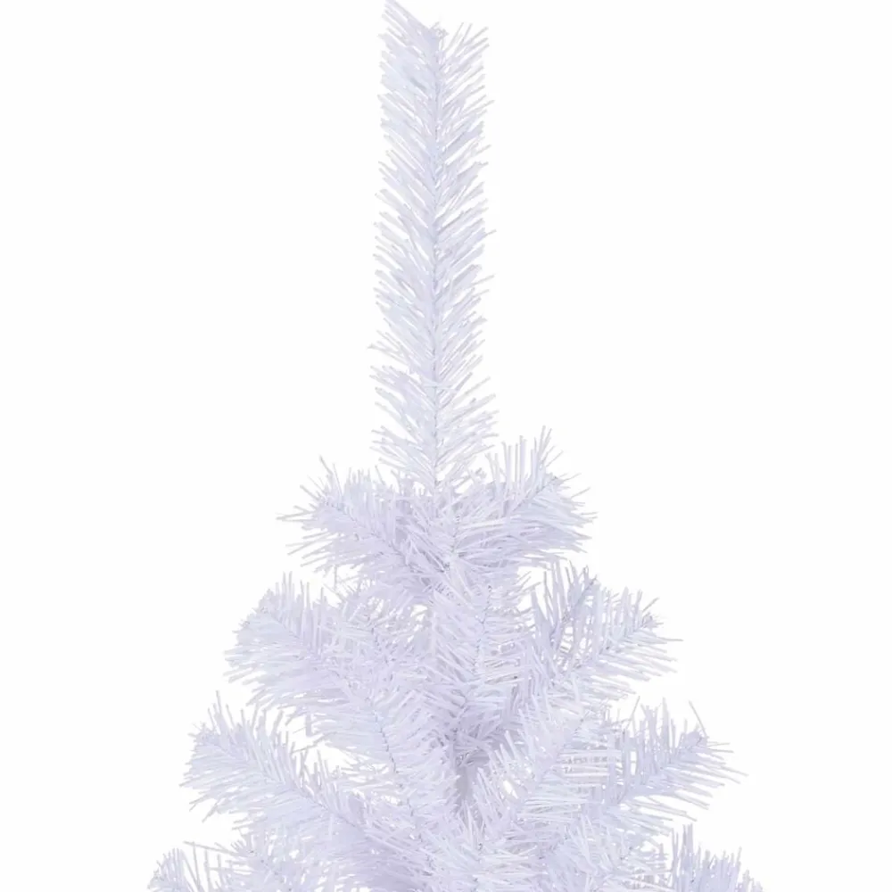 vidaXL Árbol de Navidad artificial con 300 LED 180 cm PVC y Acero Lila Hot