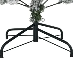vidaXL Decoración-Árbol de Navidad artificial 120 cm PVC y Metal