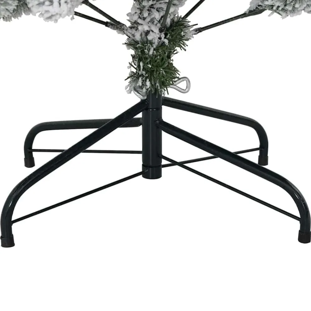 vidaXL Decoración-Árbol de Navidad artificial 120 cm PVC y Metal