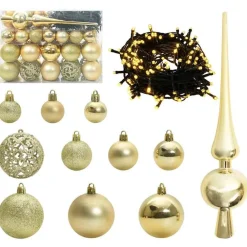 vidaXL Decoración-Árbol de Navidad artificial 120 cm PVC y Metal
