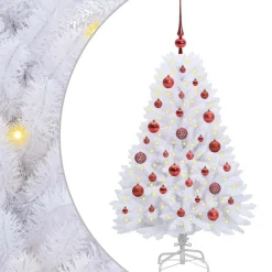 vidaXL Decoración-Árbol de Navidad artificial con ramas articuladas 120 cm