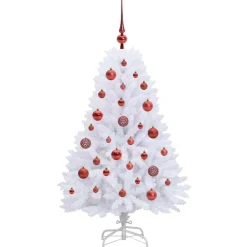 vidaXL Decoración-Árbol de Navidad artificial con ramas articuladas 120 cm