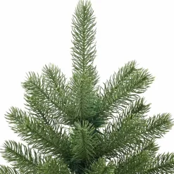 vidaXL Decoración-Árbol de Navidad artificial con 150 LED Verde 120 cm PE y PVC