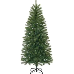 vidaXL Decoración-Árbol de Navidad artificial con 150 LED Verde 120 cm PE y PVC