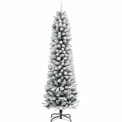 vidaXL Decoración-Árbol de Navidad artificial 120 cm PVC, Metal y Plástico