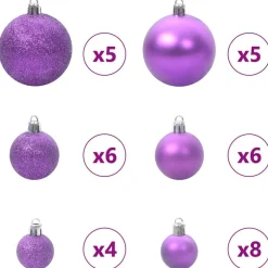 vidaXL Decoración-Árbol de Navidad artificial 120 cm PVC, Metal y Plástico