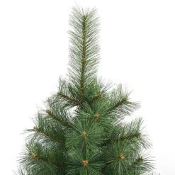 vidaXL Decoración-Árbol de Navidad artificial con 150 LED 120 cm PE y PVC
