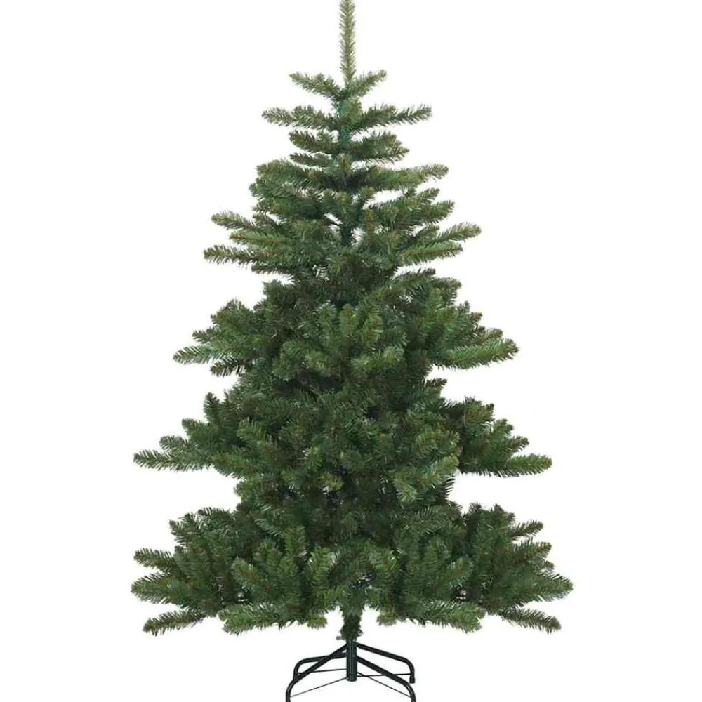 vidaXL Decoración-Árbol de Navidad artificial con ramas articuladas 150 cm