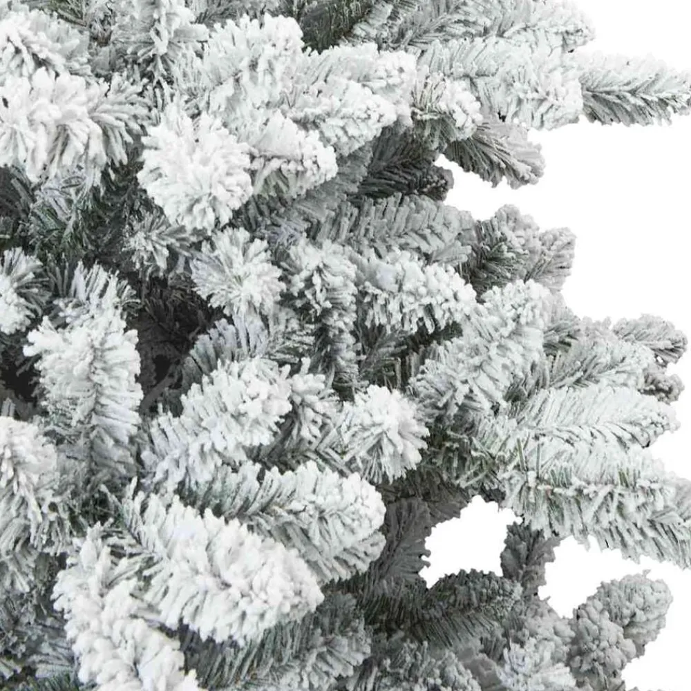 vidaXL Árbol de Navidad artificial con ramas articuladas 150 cm White Outlet