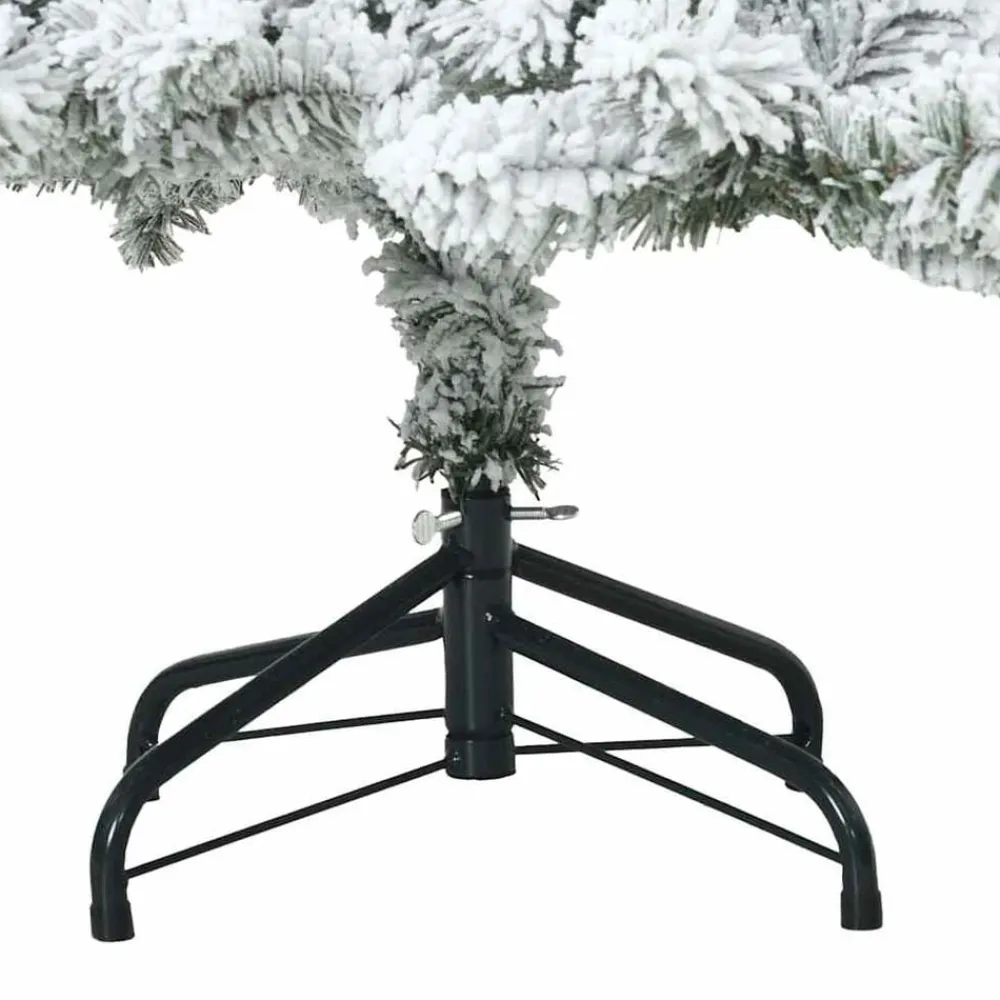 vidaXL Árbol de Navidad artificial con ramas articuladas 150 cm White Outlet