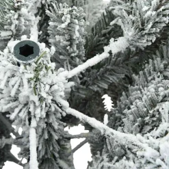 vidaXL Árbol de Navidad artificial con ramas articuladas 150 cm White Outlet