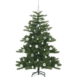 vidaXL Árbol de Navidad artificial con ramas articuladas 150 cm Verde Online