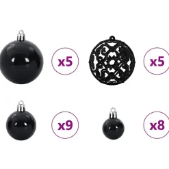 vidaXL Decoración-Árbol de Navidad artificial Verde 150 cm PVC, Metal y Plástico