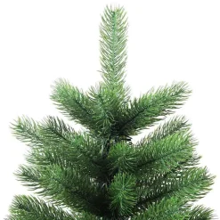 vidaXL Decoración-Árbol de Navidad con 150 LED con soporte Verde 65 cm PE