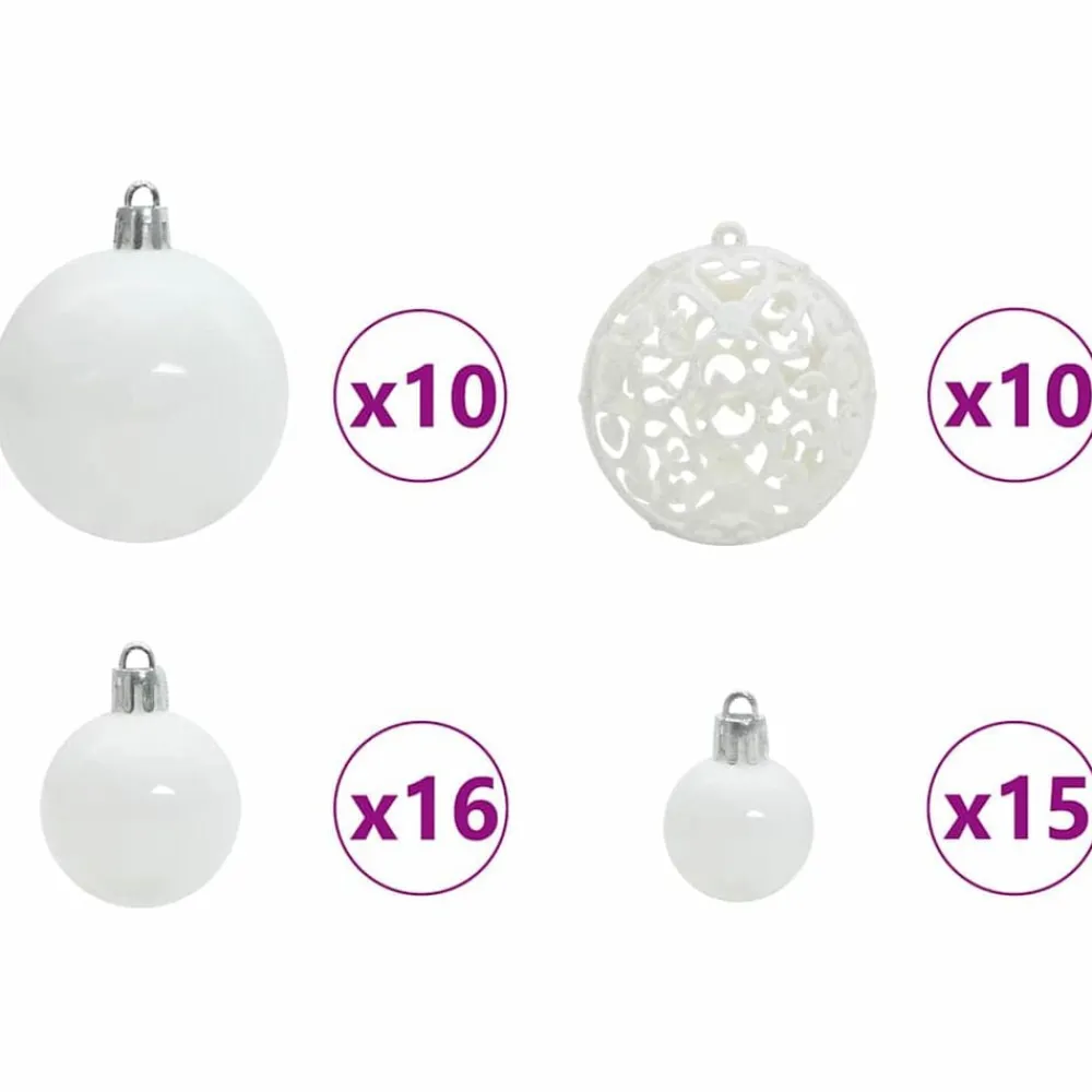 vidaXL Decoración-Árbol de Navidad Delgado con 300 LED con soporte 210 cm