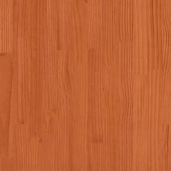 vidaXL Decoración-Árbol de Navidad de adorno madera maciza pino marrón cera 60 cm
