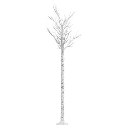 vidaXL Árbol de Navidad LED blanco cálido sauce interior exterior 2,2m Blanco cálido Outlet