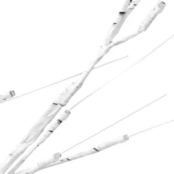 vidaXL Árbol de Navidad LED blanco cálido sauce interior exterior 2,2m Blanco cálido Outlet