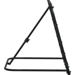 vidaXL Equipamiento Para Atletismo-Rebotador de fútbol ajustable acero negro 84x73x60-80 cm