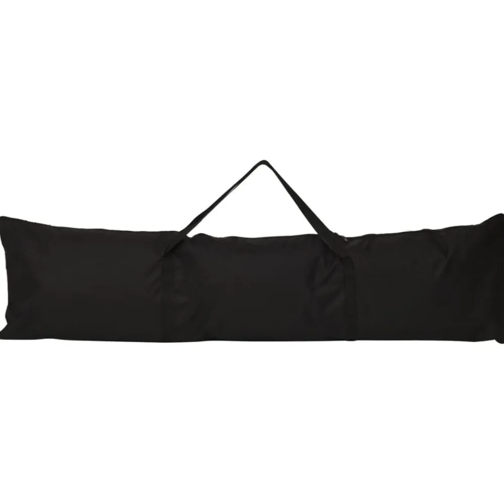 vidaXL Red de béisbol acero y poliéster negro y naranja 183x182x183 cm Sale