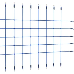 vidaXL Red de escalar azul 200x150 cm Discount