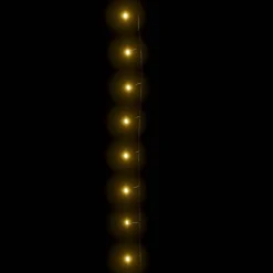 vidaXL Red de luces de árbol de Navidad con 150 LEDs 150 cm Blanco cálido Online