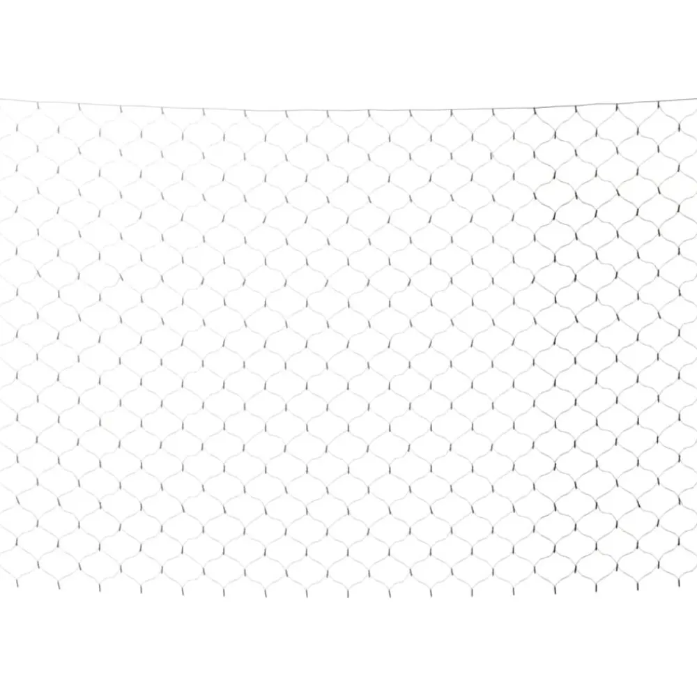 vidaXL Red de luces Navidad 204 LED blanco frío 3x2m interior/exterior Blanco frío Best