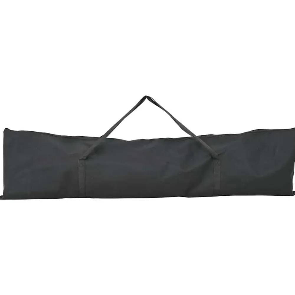 vidaXL Equipamiento Para Atletismo-Red de práctica de béisbol Negro 250 x 106 x 209 cm Poliéster