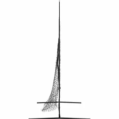vidaXL Equipamiento Para Atletismo-Red de práctica de béisbol Negro 250 x 106 x 209 cm Poliéster