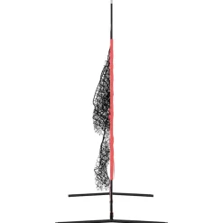 vidaXL Red de práctica de béisbol Negro 214,5 x 89,5 x 181 cm Clearance