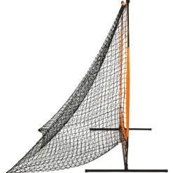 vidaXL Equipamiento Para Atletismo-Red de práctica multideporte beisbol negra 174x76x158,5 cm