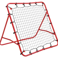 vidaXL Equipamiento Para Atletismo-Red de rebote ajustable para fútbol 100 x 100 cm