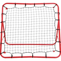 vidaXL Equipamiento Para Atletismo-Red de rebote ajustable para fútbol 100 x 100 cm