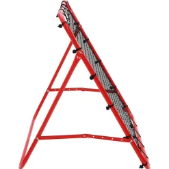 vidaXL Equipamiento Para Atletismo-Red de rebote ajustable para fútbol 100 x 100 cm
