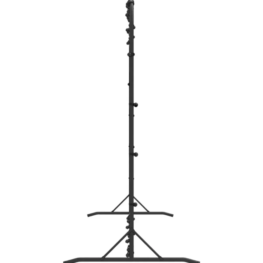 vidaXL Equipamiento Para Atletismo-Red de rebote de fútbol HDPE negrp 366x90x183 cm