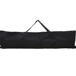 vidaXL Equipamiento Para Atletismo-Red de tenis Manual Negro y rojo 301 x 90,5 x 87 cm Poliéster