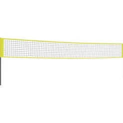 vidaXL Red de voleibol tela PE amarillo y negro 823x244 cm Online