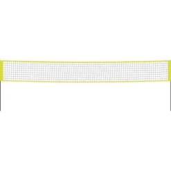 vidaXL Red de voleibol tela PE amarillo y negro 823x244 cm Online