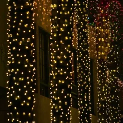 vidaXL Arte Y Ocio-Red Led Verde oscuro