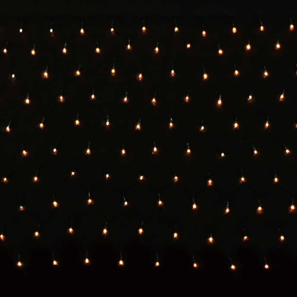 vidaXL Arte Y Ocio-Red Led Verde oscuro