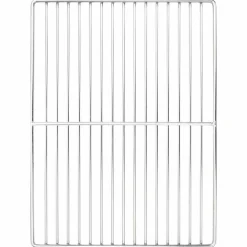vidaXL Rejilla de parrilla Plateado 40 x 30 cm Acero inoxidable Hot