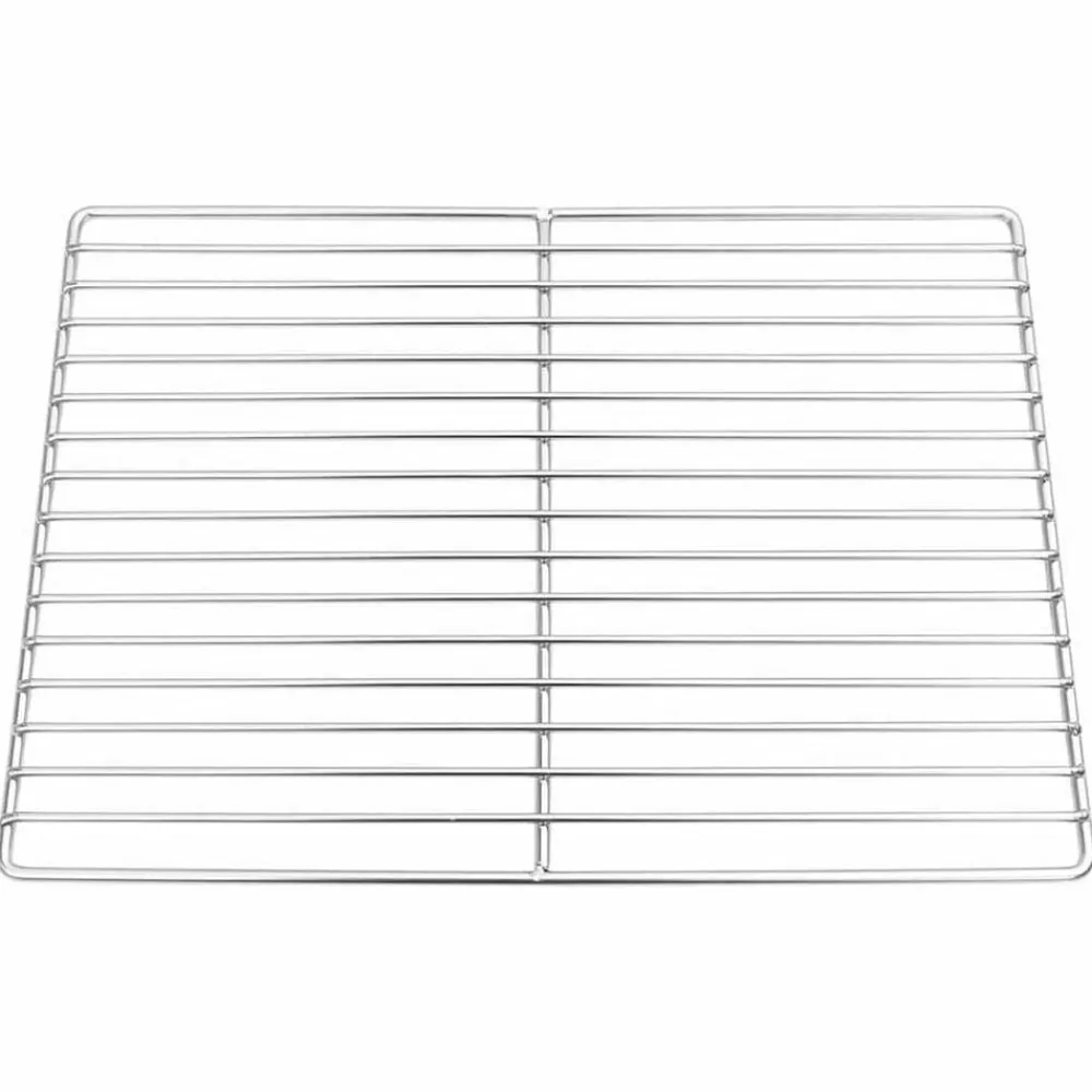 vidaXL Rejilla de parrilla Plateado 40 x 30 cm Acero inoxidable Hot