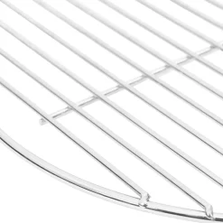 vidaXL Rejilla de parrilla BBQ redonda acero inoxidable 304 Ø34,5 cm Hot