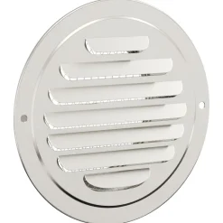 vidaXL Rejillas de ventilación de aire 4 pcs Plateado 80 mm Discount