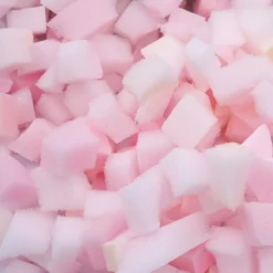 vidaXL Relleno de espuma triturada Rosa 2,5 kg Poliuretano New